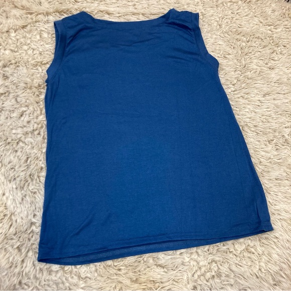 Mom Life Blue Tank Top Size Small S - Picture 5 of 6